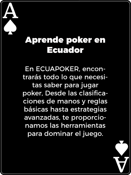 Cartas de poker - Técnicas avanzadas de juego