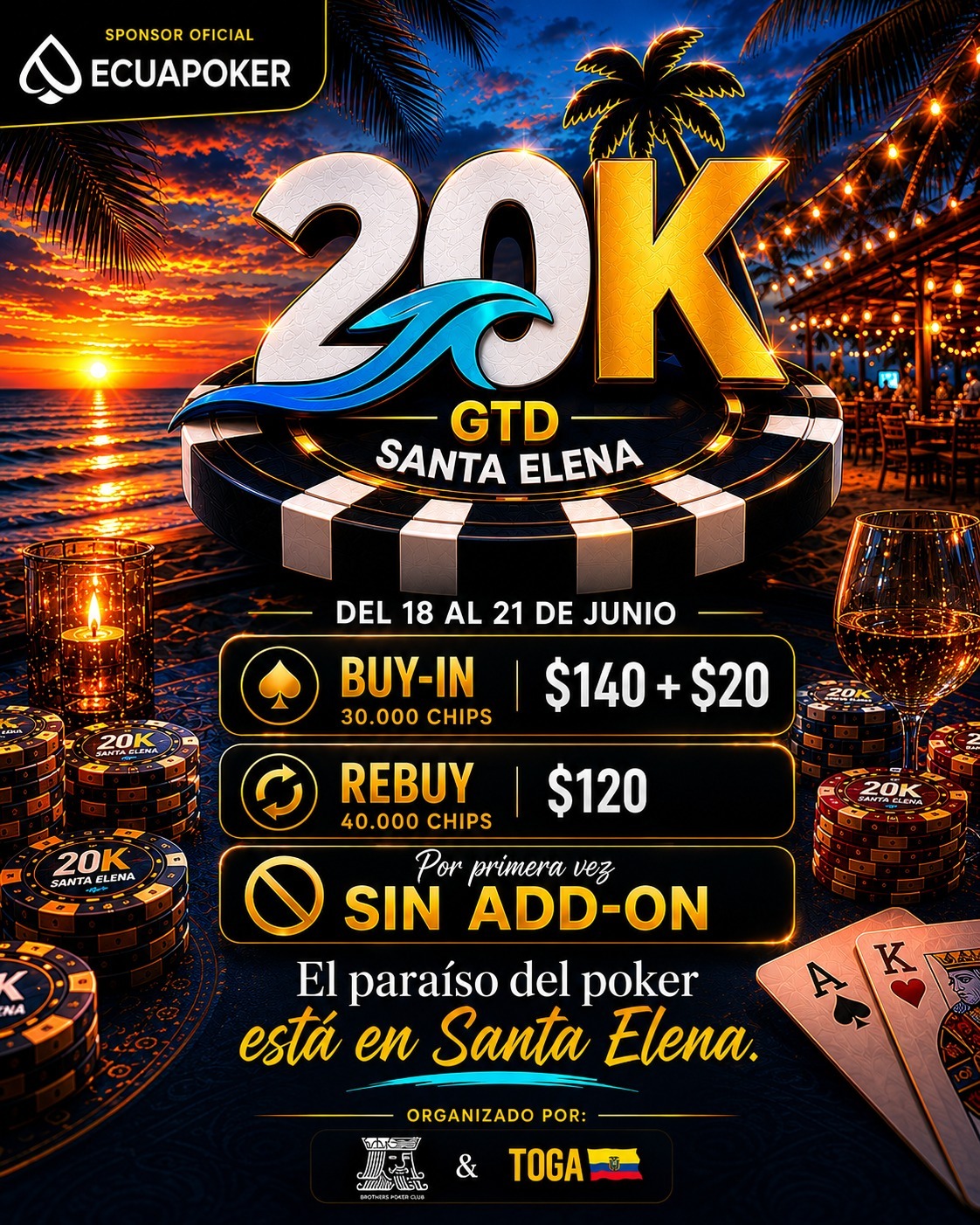 Registro Torneo ECUAPOKER